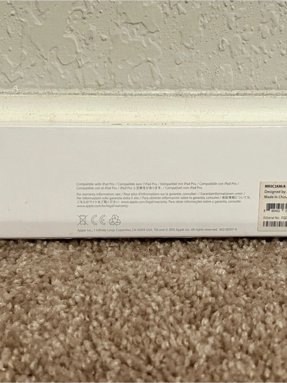 Apple White Apple Pencil in Retail Box